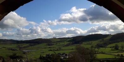 View of Youlgreave in Derbyshire