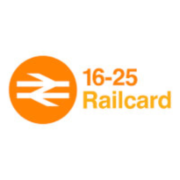 16 - 25 Railcard logo