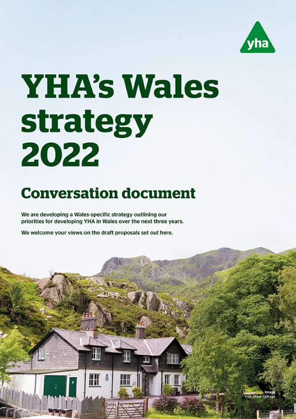 YHA Wales strategy 2022 cover