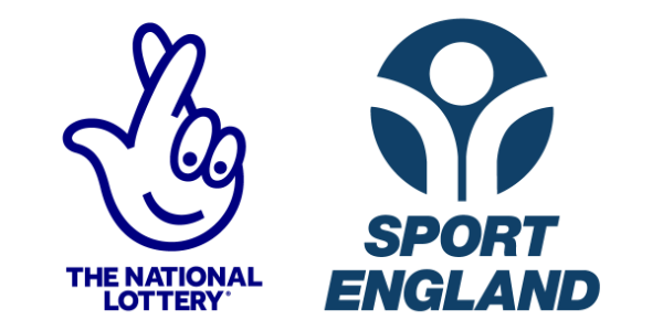 Sport England and National Lottery logos