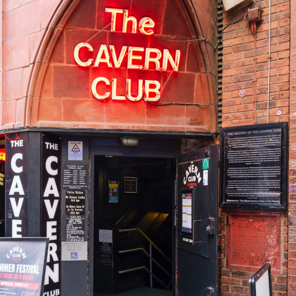 Cavern Club exterior in Liverpool
