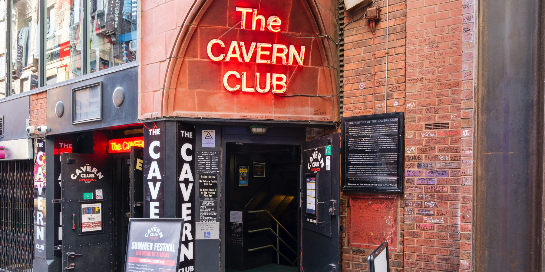 Carvern club in Liverpool