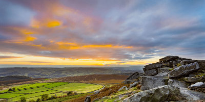 View of the peak district