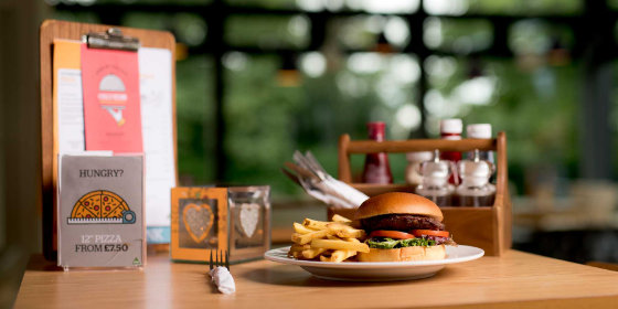 Burger at YHA