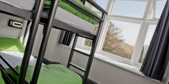 Private room at YHA Edale