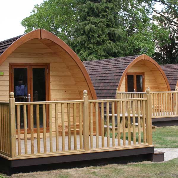 Camping pods at YHA Straford-upon-Avon