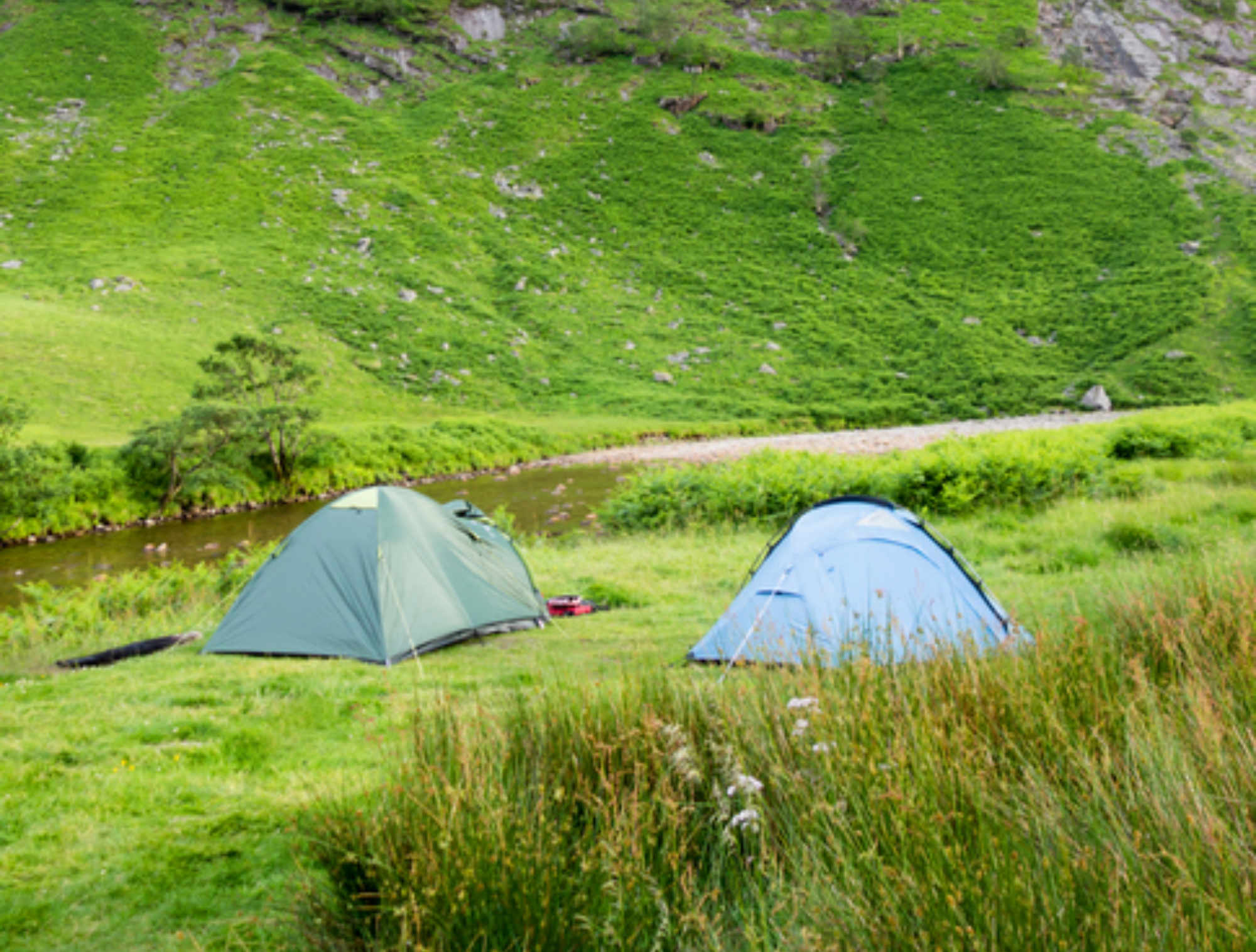 2 tents 