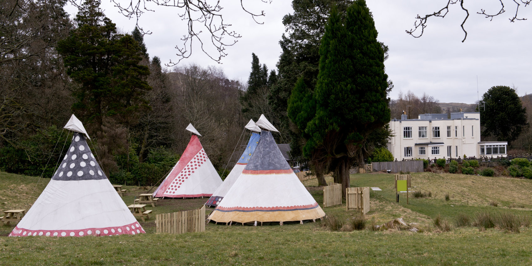 Tipis at YHA