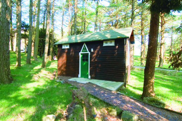 Anglesey huts at YHA