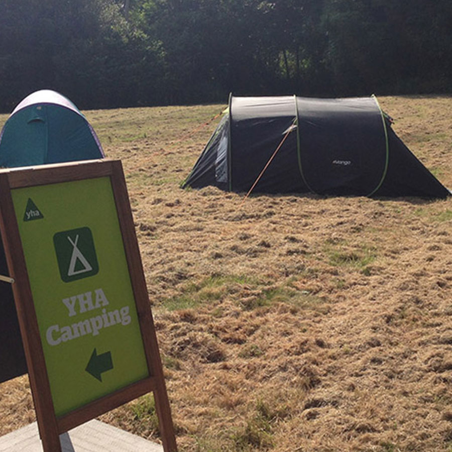 Camping at Eden