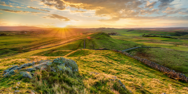 Cawfields view