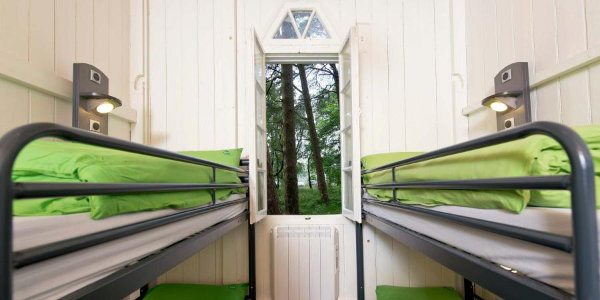 YHA Idwal Cottage Anglesey hut bunk beds