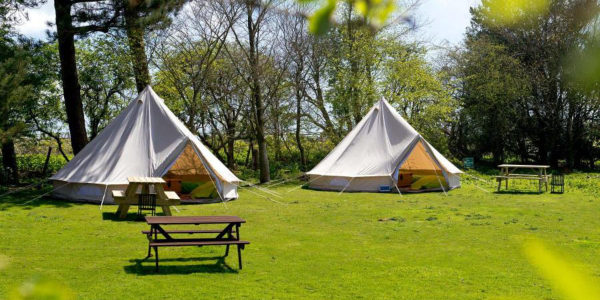 YHA Truleigh Hill bell tents