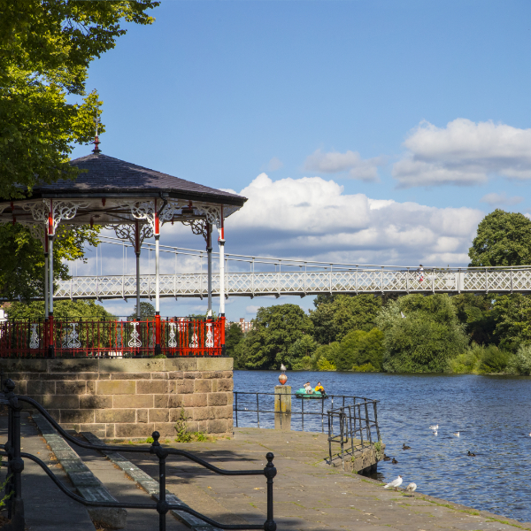 View over River Dee, Chester