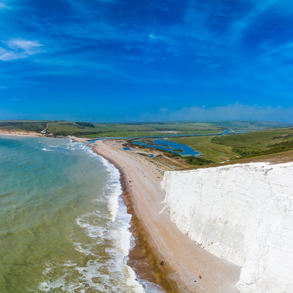 Sea view in South Downs, Sussex