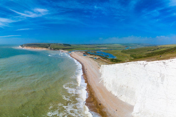 Sussex beach view
