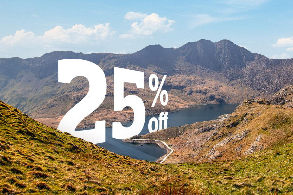 YHA January sale up to 25% off