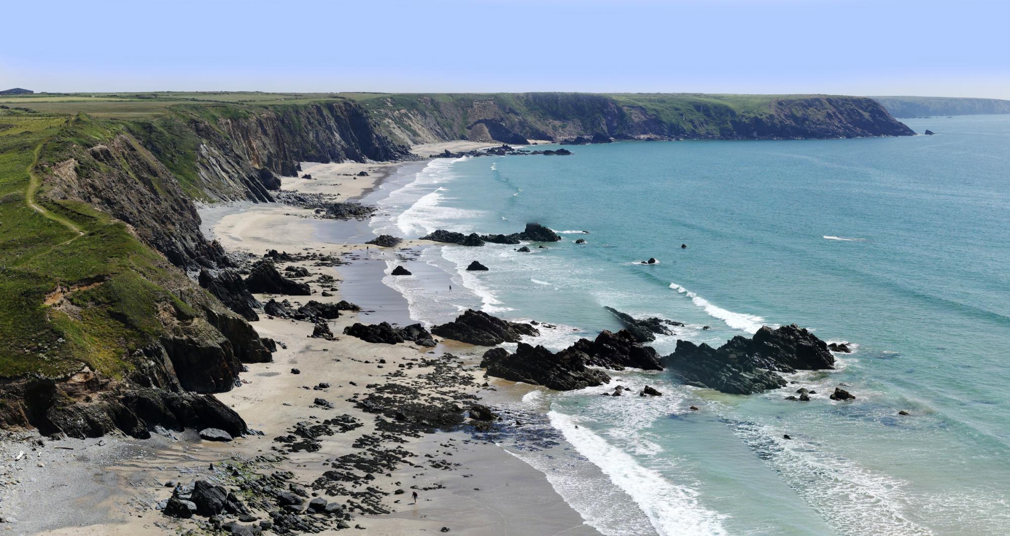view of the coast