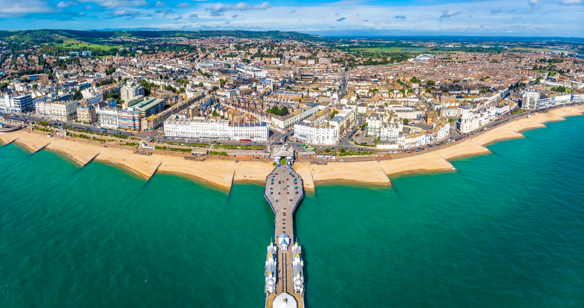 Eastbourne aerial shot